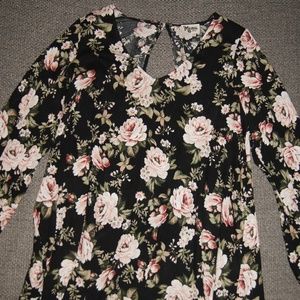 Show me your mumu | Floral puff sleeve dress